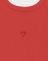 BASERANGE Heart-Shaped Hollow Vest Suspenders France BAS-TOHT-RB-SP25-MY RED (TOHT-RB-SP24)